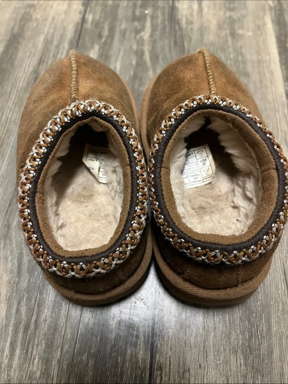 Ugg Toddler Tasman Slipper size 7